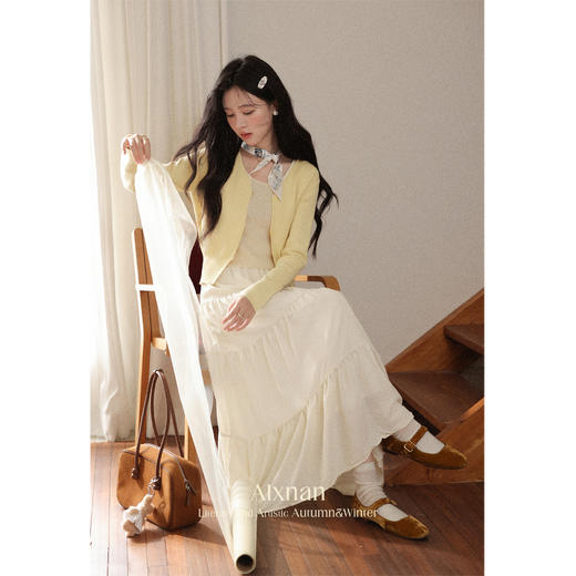 鹿向南「杏叶秋起」初秋好看内搭背心 商品图2