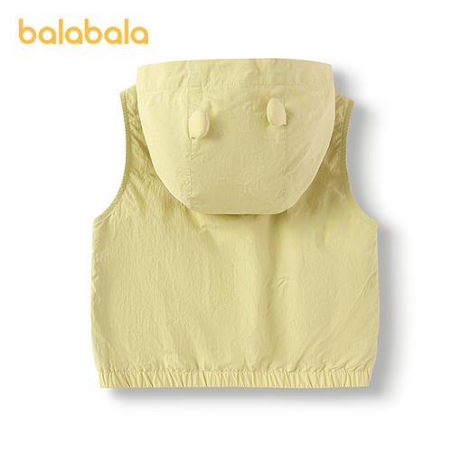 【萌鸡小队IP商场同款】巴拉巴拉宝宝马甲男童连帽外套2025秋新款 商品图1