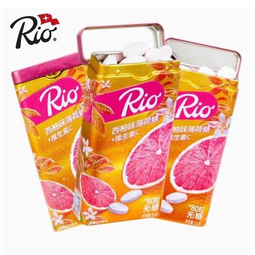 Rio（西柚味）无糖薄荷糖36g立盒装 商品图1