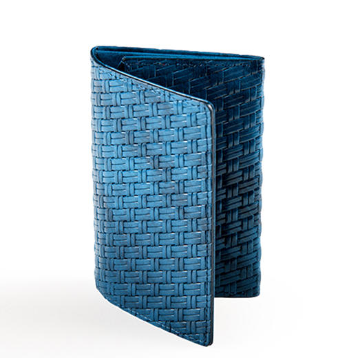 牛皮压纹名片夹(藏蓝) 商品图2