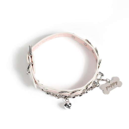 魅灵温变 白色蛇纹项圈 项圈+牵引 商品图3