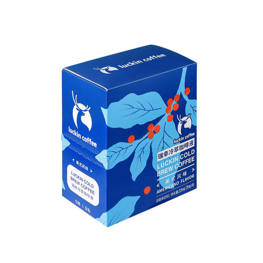 瑞幸冷萃盒装咖啡液美式风味新品RX0031 商品图2