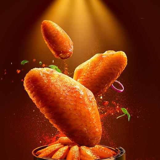 锋味派奥尔良味烤翅中270g*4袋 商品图4