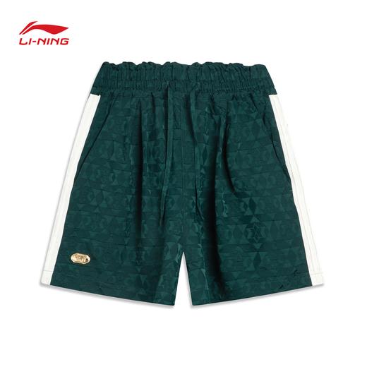 李宁中国文化系列故宫联名女子宽松运动短裤AKSV696 商品图3