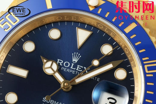 劳力士EWE新款潜航者型41系列 全金蓝水鬼41mm 3235机 男士腕表 商品图3