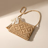 星期六包包女2025新款单肩斜挎包镂空编织包休闲水桶包通勤草编包SSC521A0 商品缩略图5