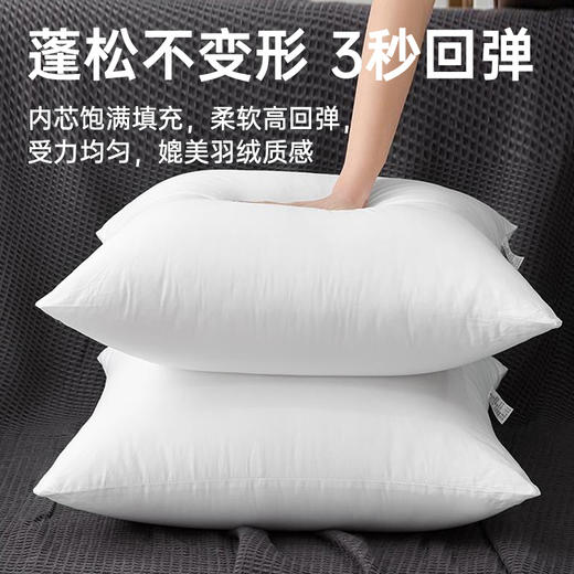 北欧简约仿麻靠垫芯 商品图3