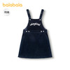巴拉巴拉童装女童连衣裙秋装款学院风背带裙纯棉灯芯绒舒适百搭潮 商品缩略图0