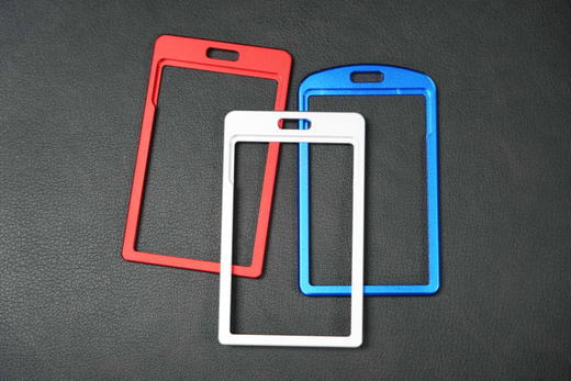 铝合金3.7mm加厚工号牌员工工作牌高档工作证挂牌卡套 商品图0