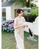 套装【MYBL】8650温柔风叠穿罩衫镂空超仙连衣裙两件套-喜出 商品缩略图4
