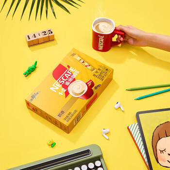 雀巢（Nestle）【樊振东同款】咖啡粉1+2奶香速溶三合一冲调饮品30条450g /水饮冲调 /咖啡 /速溶三合一 商品图2