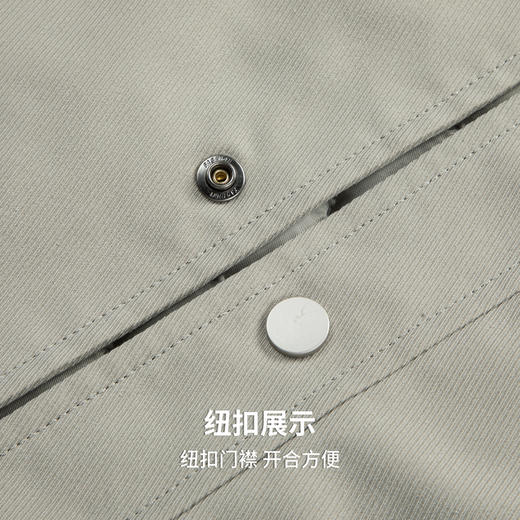 圣得西男士夹棉加厚工装夹克2025秋季时尚百搭翻领外套 商品图9