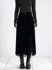 【MYBL】89010丝绒侧开叉半裙-喜出 商品缩略图1