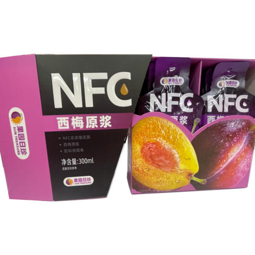 果园日珍NFC西梅原浆四盒装（30mlX40包)  商品图2