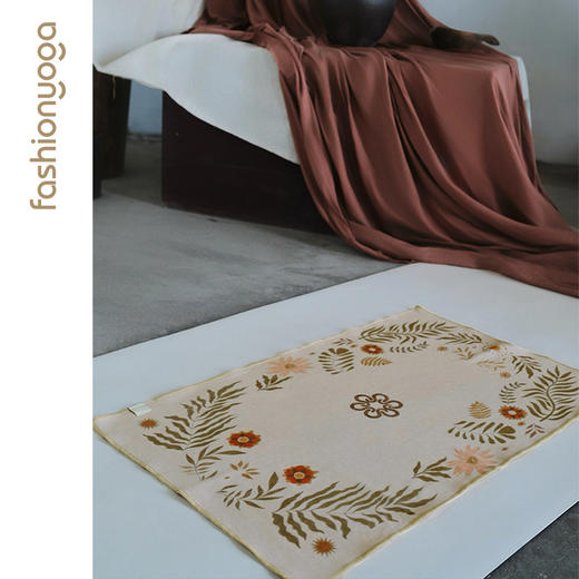 FW046双面印花瑜伽小铺巾 商品图7