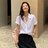 南法假日棉麻衬衫，麻混纺透气不闷，折边袖口、自由随意【G】 商品缩略图6