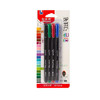 马培德彩色勾线笔0.4mm/4色装 水性笔金属笔头手账笔多色笔美术手绘描边勾线笔学生用品办公文具749144 商品缩略图1