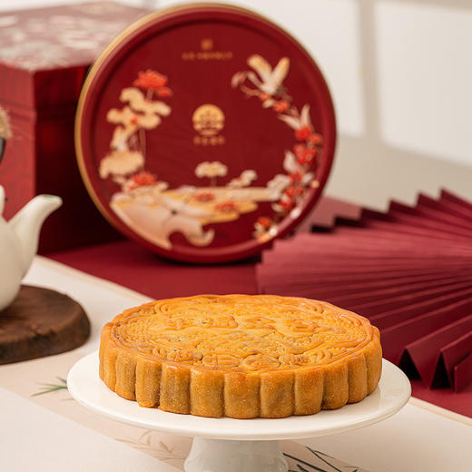 半岛金谷吴川月饼（经典五仁金腿月饼）500g/1盒（金谷） 商品图1