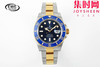 劳力士EWE新款潜航者型41系列 间金蓝水鬼41mm 3235机 男士腕表 商品缩略图0