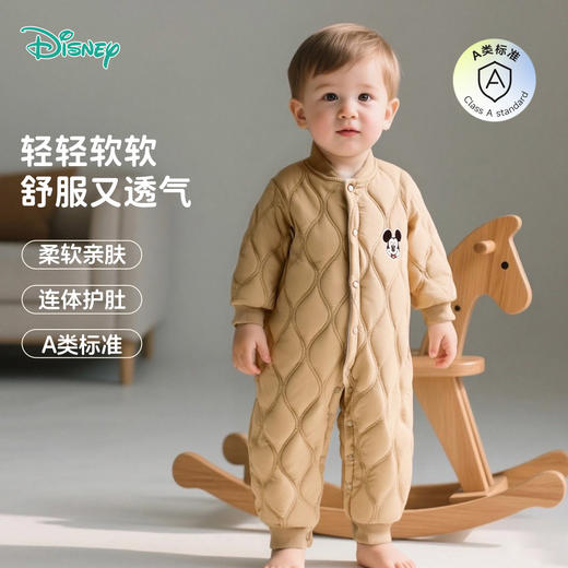 迪士尼男童秋冬夹棉连体衣ZD4EL003 商品图0