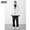 NPC潮牌男装logo贴布绣花大斜插袋连帽冬季情侣羽绒服NP29DJ10 商品缩略图2