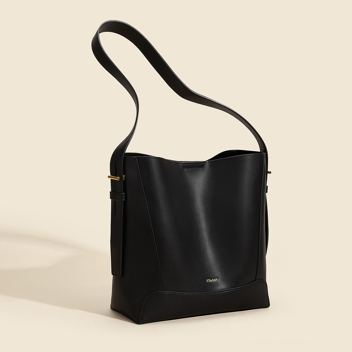 【2025爆款】女包休闲大容量托特包单肩包斜挎包腋下包水桶包SS23210182