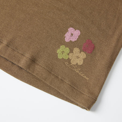 谜底T恤长袖女2025秋季新品休闲百搭连帽亲肤修身上衣253MT1104 商品图3