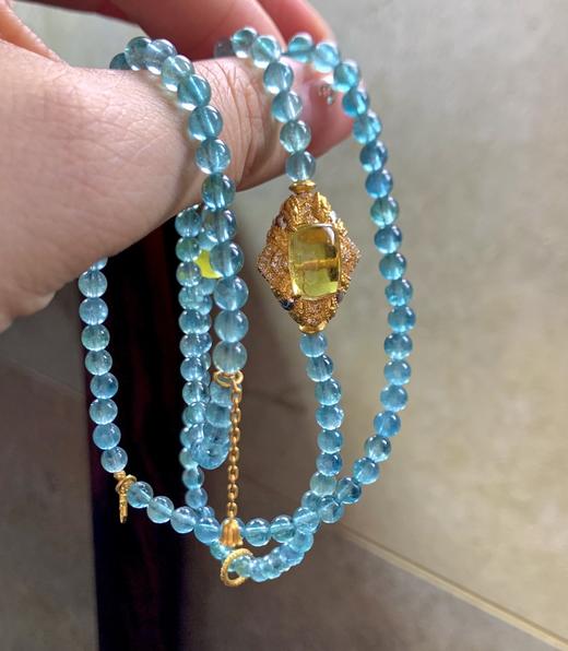 4mm多圈蓝碧玺手串 商品图3