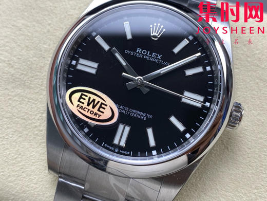 劳力士EWE蚝式恒动型41mm系列 黑色盘 3230机 板带 男士腕表 商品图2