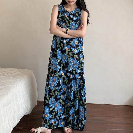 【YW】无忧购【甄选】棉绸吊带睡裙家居服可外穿SYS（截单后3-5天发货) 商品图6