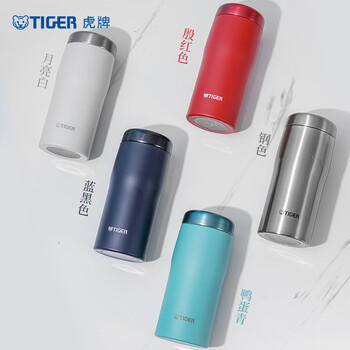 虎牌（TIGER）保温杯商务办公简约风男女水杯MJF-A036-WFT月亮白360ML /厨具 /水具 /保温杯 商品图2