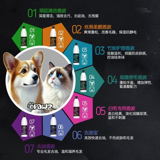 01 深层清洁香波 500ml OPAWZ小爪印 商品图9