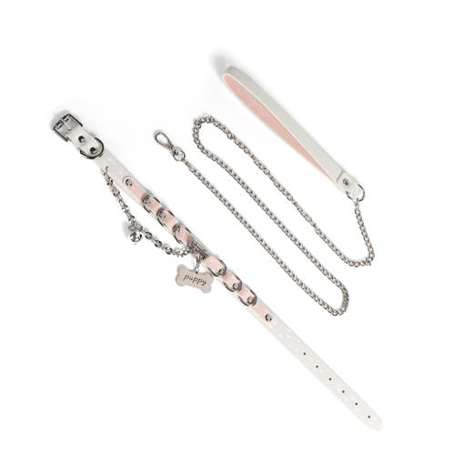 魅灵温变 白色蛇纹项圈 项圈+牵引 商品图7