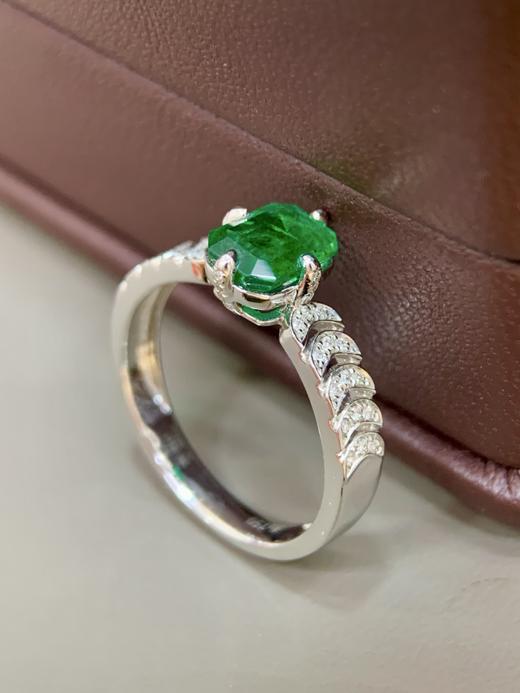 0.92ct刻面祖母绿戒指 商品图1