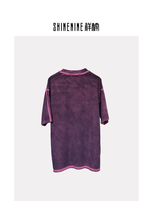 W522512489个性脏染短袖T恤 商品图1