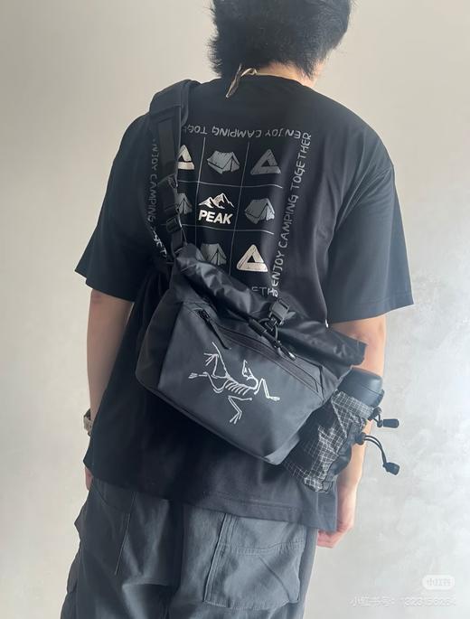 鸟 送肩带ARC Granville 10L多功能斜挎镁粉袋洗漱包手拿包 Z-15538 商品图9