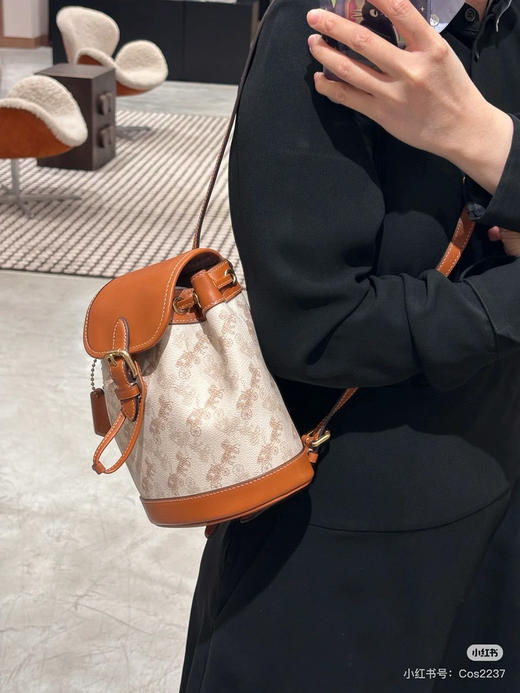 731-2 免带渠道货 客气mini双肩包 复古精致时髦 轻便能装 解放双手 商品图3
