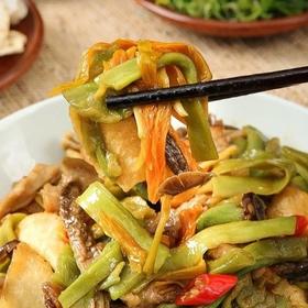 农家三脆天然山野组合脆嫩爽口选用特级品质干净无沙肉质饱满配料干净无添加一桌上吃的最快的菜基地直邮