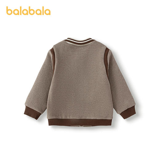 【商场同款】巴拉巴拉宝宝外套男童秋装2025新款撞色拼接上衣潮流 商品图1