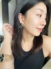 【颖儿同款】Retro Chic 意大利时尚复古首饰 黑金四芒星耳钉 商品缩略图7