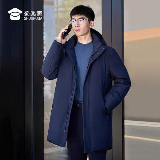 【中长款羽绒服/清仓】御寒保暖羽绒外套 防水抗静电通勤棉服 YZ404 商品图10