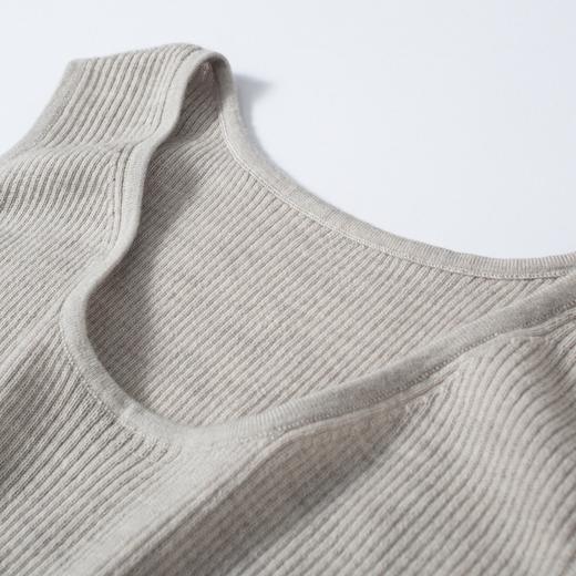 馥迦60支澳洲精纺羊毛无袖背心 商品图6