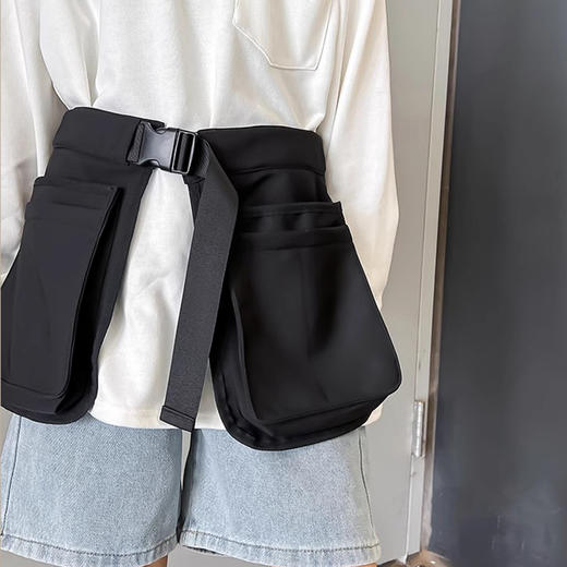 裁缝学苑AS545工装多口袋实用腰包纸样女装男款围裙包工具包样板 商品图2