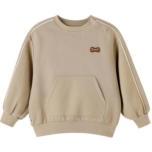 【实体店同款】男童圆领针织卫衣秋季新款安奈儿童装XB531169 商品图5