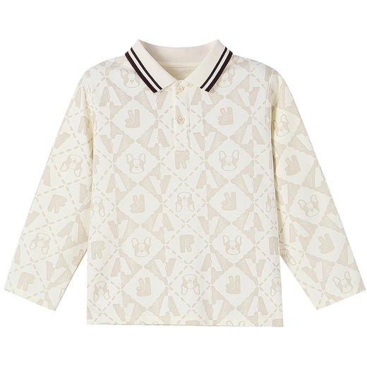 【实体店同款】男童翻领长袖针织衫秋季新款安奈儿童装XB531171 商品图5