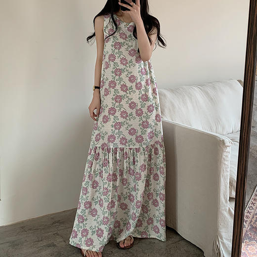 【YW】无忧购【甄选】棉绸吊带睡裙家居服可外穿SYS（截单后3-5天发货) 商品图7