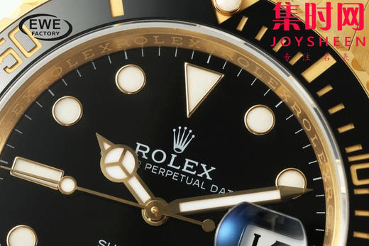 劳力士EWE新款潜航者型41系列 全金黑水鬼41mm 3235机 男士腕表 商品图3