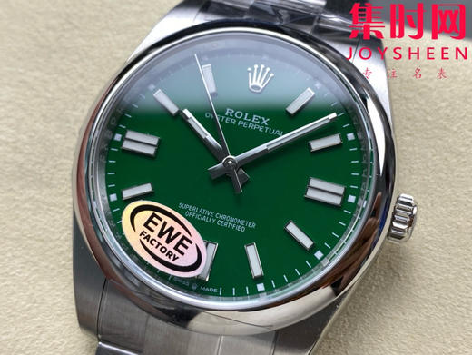劳力士EWE蚝式恒动型41mm系列 3230机 橄榄绿 板带 男士腕表 商品图2