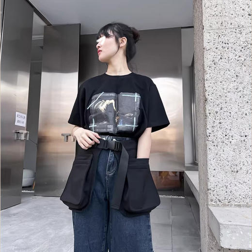 裁缝学苑AS545工装多口袋实用腰包纸样女装男款围裙包工具包样板 商品图5