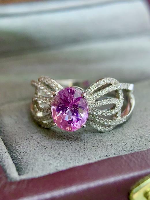 1.71ct刻面蓝宝石戒指 商品图1